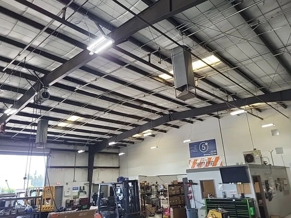 warehouse lighting wall